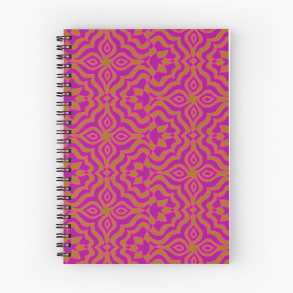 Item preview, Golden Seal abstract pattern purple, olive and fushia designed and sold by NurturingSpirit.