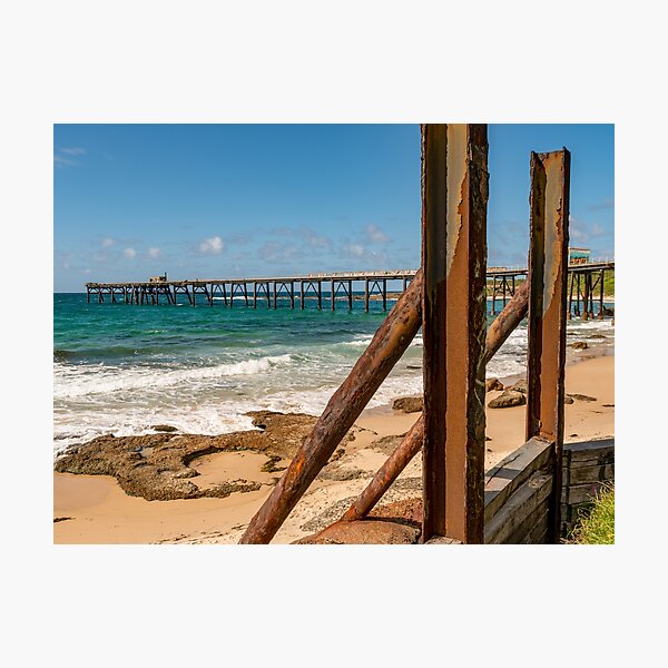 Item preview, Catherine Hill Bay Pier, NSW, Australia designed and sold by rossacampbell.