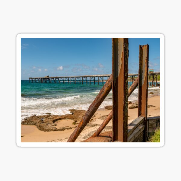 Item preview, Catherine Hill Bay Pier, NSW, Australia designed and sold by rossacampbell.