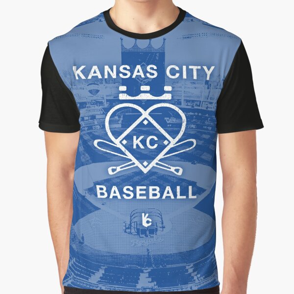 Baseball Crown - Kansas City Royals Unisex Graphic T-Shirt