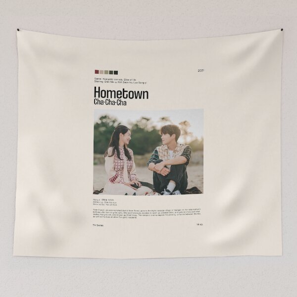 Item preview, Hometown Cha-Cha-Cha, Kdrama (2021) designed and sold by PinkandP.