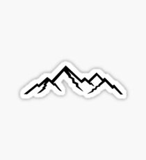 Mountains Sticker