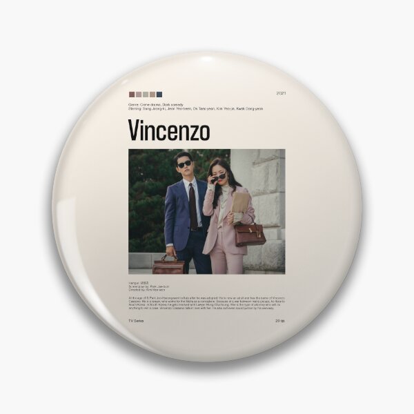 Item preview, Vincenzo, Kdrama (2021) designed and sold by PinkandP.