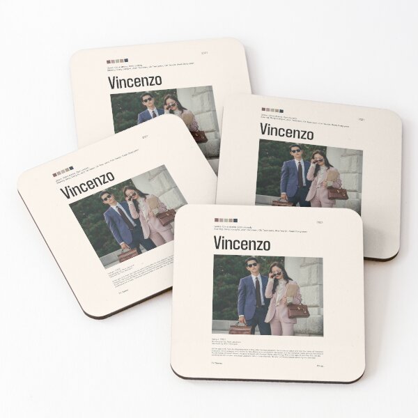 Item preview, Vincenzo, Kdrama (2021) designed and sold by PinkandP.