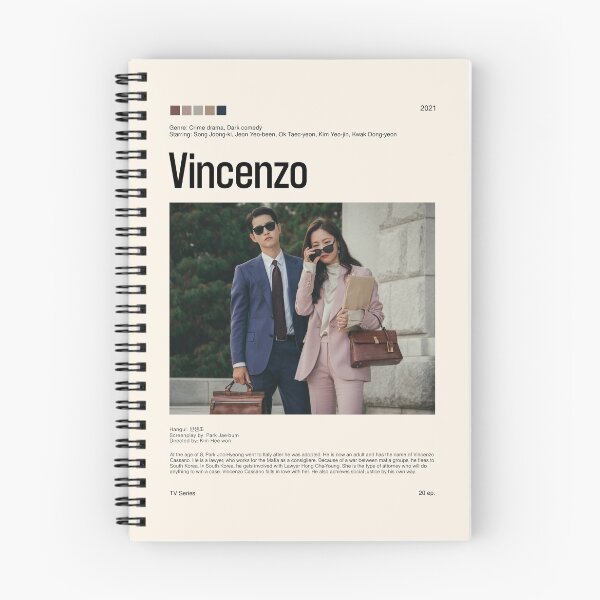 Item preview, Vincenzo, Kdrama (2021) designed and sold by PinkandP.