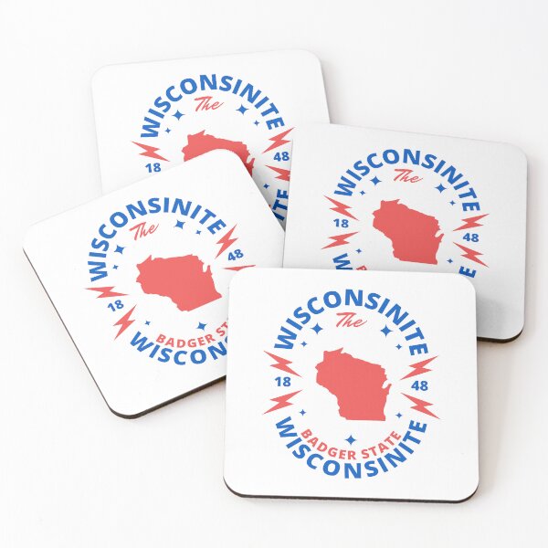 Item preview, Wisconsinite - Wisconsine State Flag - The Badger State designed and sold by Ranggasme.