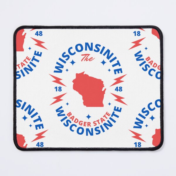 Item preview, Wisconsinite - Wisconsine State Flag - The Badger State designed and sold by Ranggasme.
