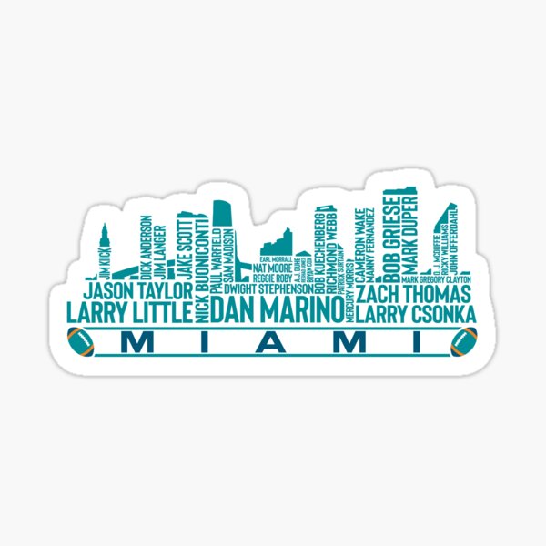 Miami Football Team All Time Legends, Miami City Skyline