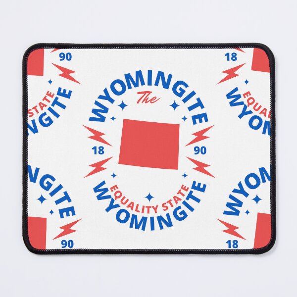 Item preview, Wyomingite - The Equality State - Wyoming Map designed and sold by Ranggasme.