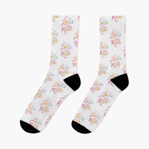 Artikelvorschau, La Vie En Rose Rainbow Cursive entworfen und verkauft von DesignByLeesh.