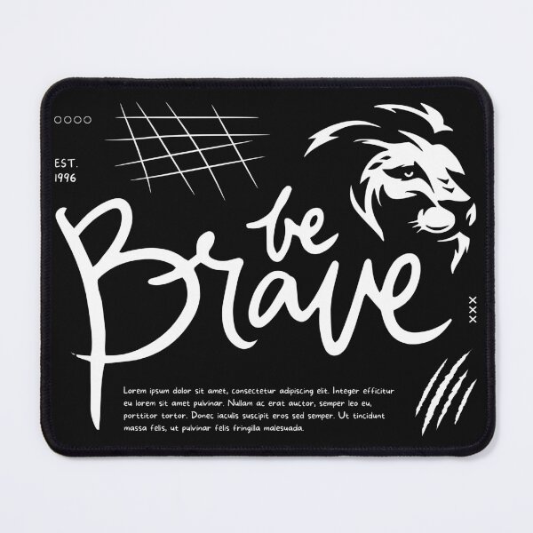 Item preview, BE BRAVE. designed and sold by lionsavannah.