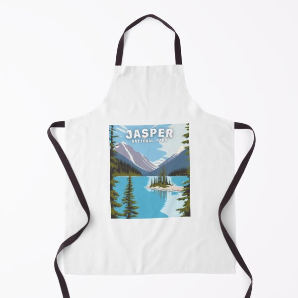 Item preview, Jasper National Park Illustrated Poster designed and sold by kbracey-meraki.