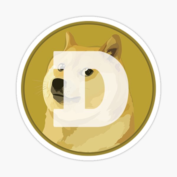 Dogecoin Sticker