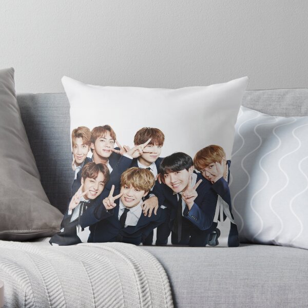 BTS Throw Pillow