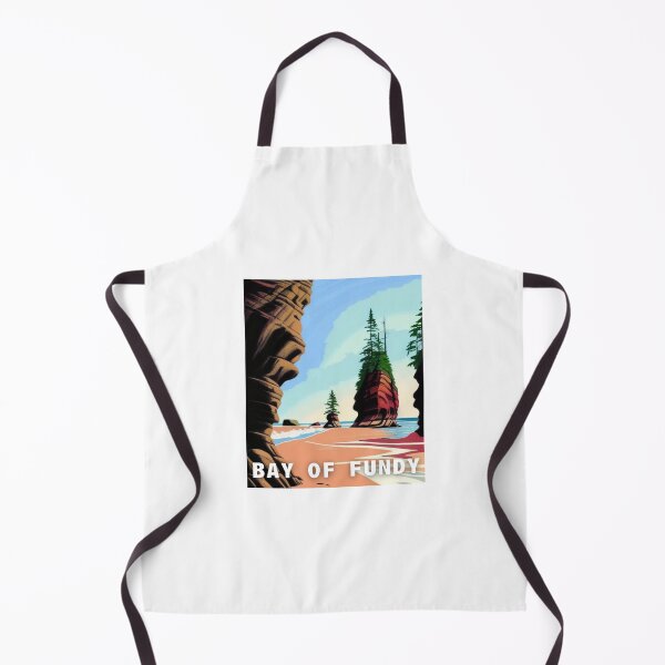 Item preview, Bay of Fundy National Park Illustrated Poster designed and sold by kbracey-meraki.