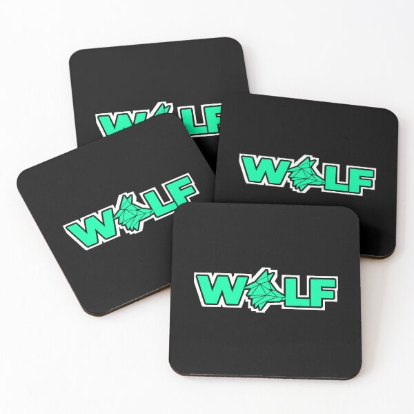 Item preview, GREEN WOLF LETTERS designed and sold by the Zarock Shop.