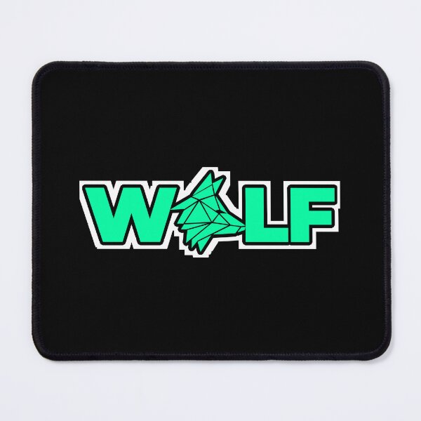 Item preview, GREEN WOLF LETTERS designed and sold by the Zarock Shop.