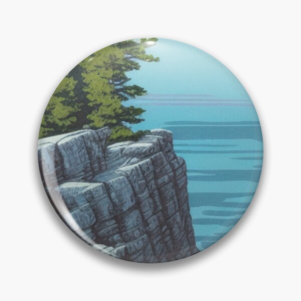 Item preview, Bruce Peninsula National Park Illustrated Poster designed and sold by kbracey-meraki.