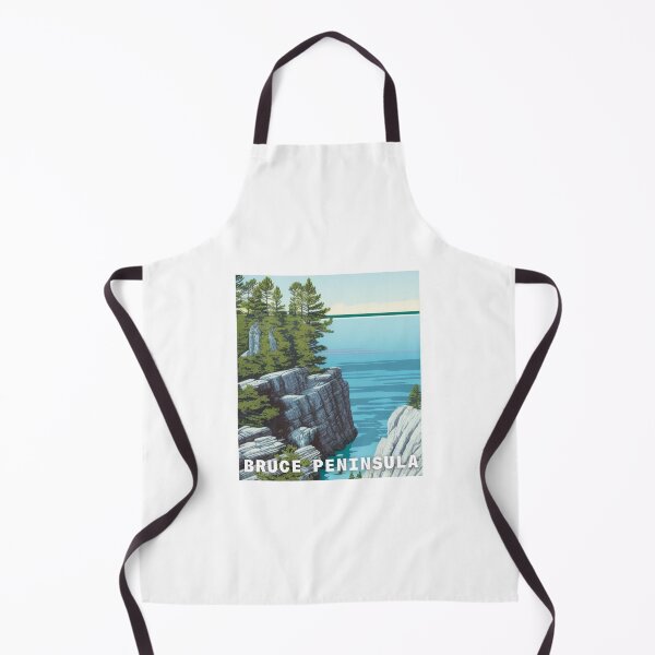 Item preview, Bruce Peninsula National Park Illustrated Poster designed and sold by kbracey-meraki.