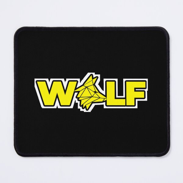 Item preview, YELLOW WOLF LETTERS designed and sold by the Zarock Shop.