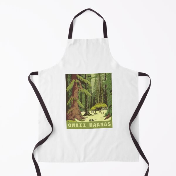 Item preview, Gwaii Haanas Illustrated Poster designed and sold by kbracey-meraki.