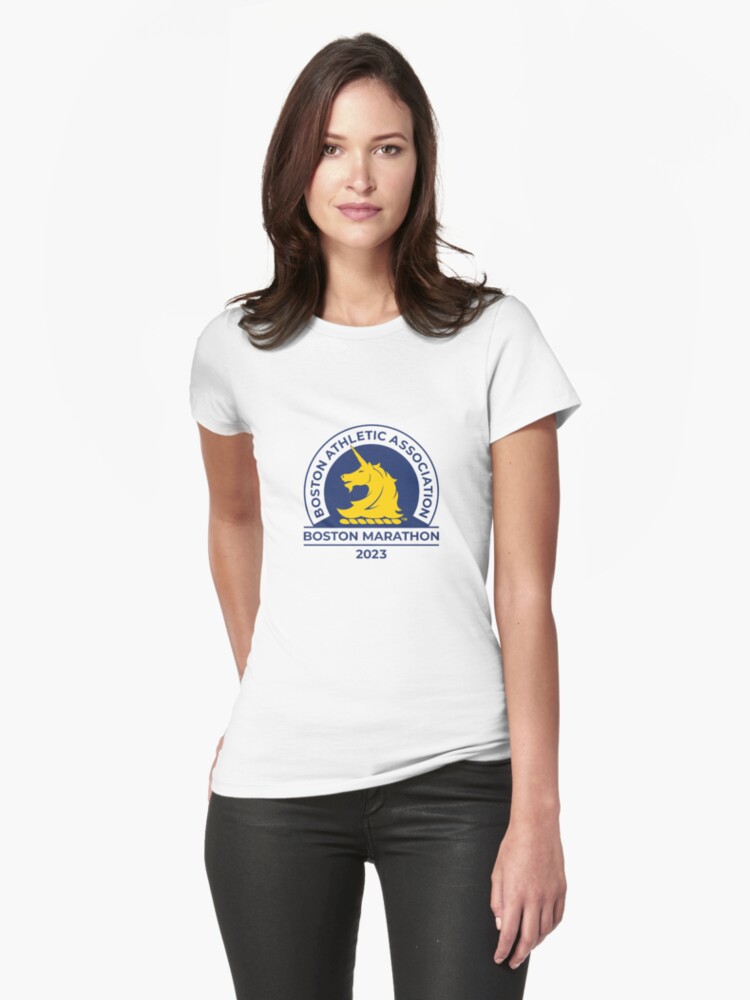 boston marathon V-Neck T-Shirt for Sale by ALBARRAKA