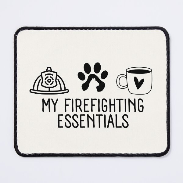 Item preview, My Firefighting Essentials - Coffee Cats and Heroism designed and sold by TrippyHistory.