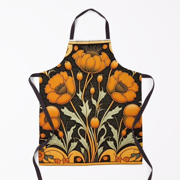 Item preview, Super bloom of orange poppies designed and sold by Designsderemi.