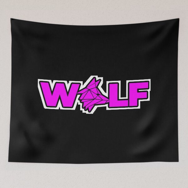 Item preview, PINK WOLF LETTERS designed and sold by the Zarock Shop.