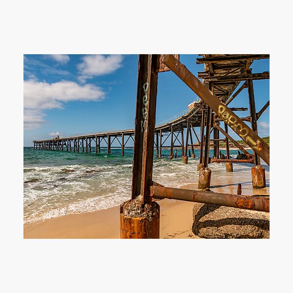 Item preview, Catherine Hill Bay Pier, NSW, Australia designed and sold by rossacampbell.