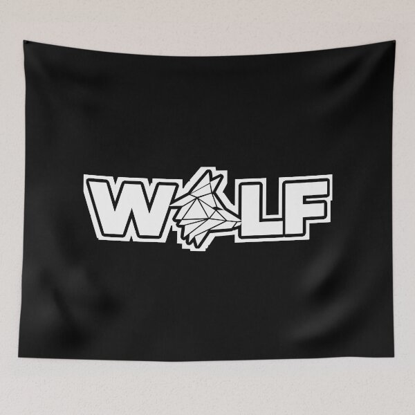 Item preview, WHITE WOLF LETTERS designed and sold by the Zarock Shop.