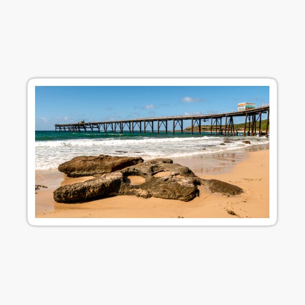 Item preview, Catherine Hill Bay Pier, NSW, Australia designed and sold by rossacampbell.