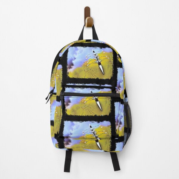Item preview, Rowers Rowing Ukraine Flag Colours designed and sold by Michael van der Hoorn.