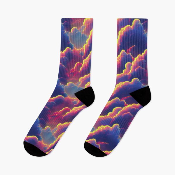 Item preview, Neon Clouds designed and sold by Moonlit Story.