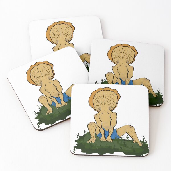 Item preview, Mushroom Boy (Chanterelle) designed and sold by _ The Trinket Horde _.