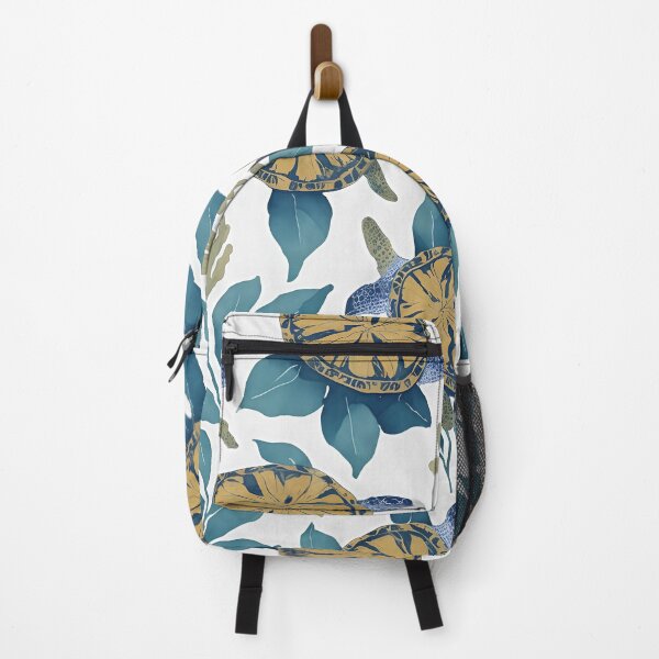 Item preview, Floral Turtles | Watercolour | Beach theme designed and sold by Sidewinder82.