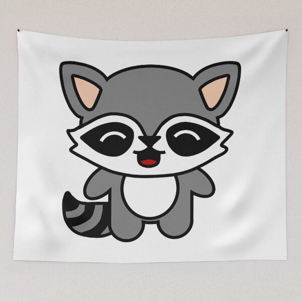 Item preview, Cute Woodland Racoon designed and sold by OrderofOps.