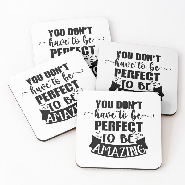 Item preview, You Don't Have To Be Perfect To Be Amazing designed and sold by Mike Notis.