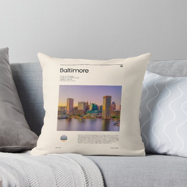 Item preview, Baltimore (Travel poster) designed and sold by RabbitK.