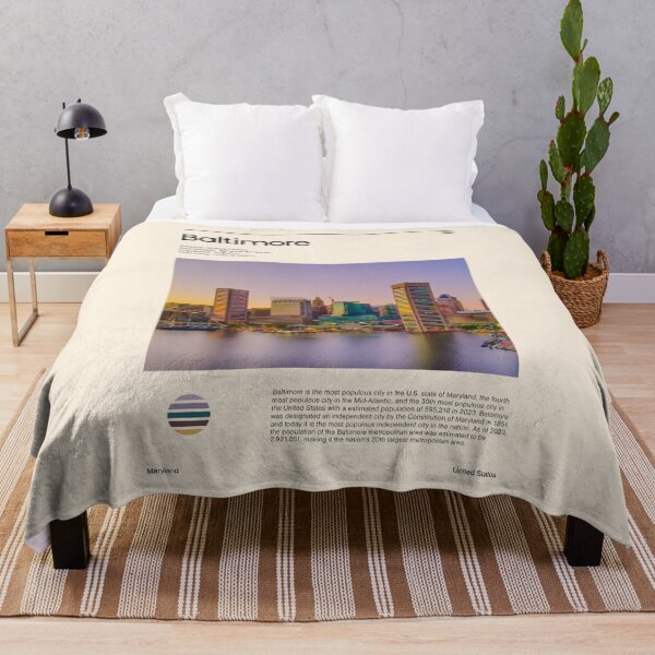 Item preview, Baltimore (Travel poster) designed and sold by RabbitK.
