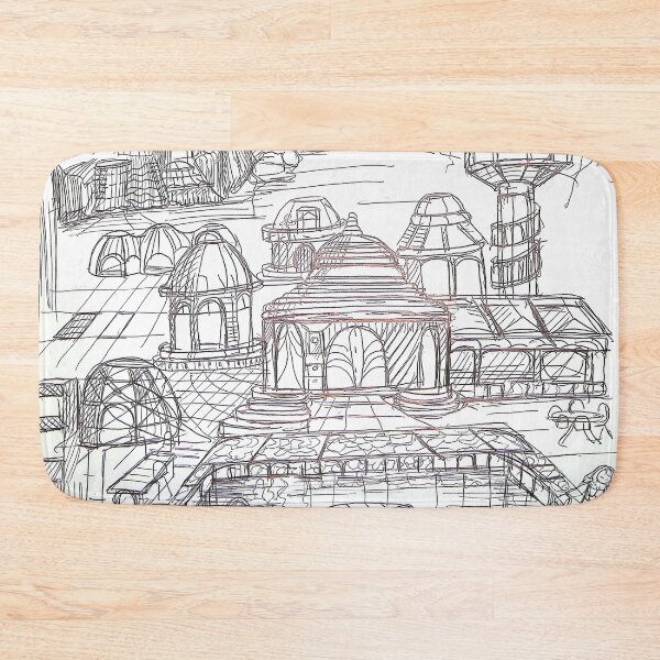 Item preview, In Time's Window,  Scene 11: Modern Desert Communities, Marfa designed and sold by Mark Stansberry.
