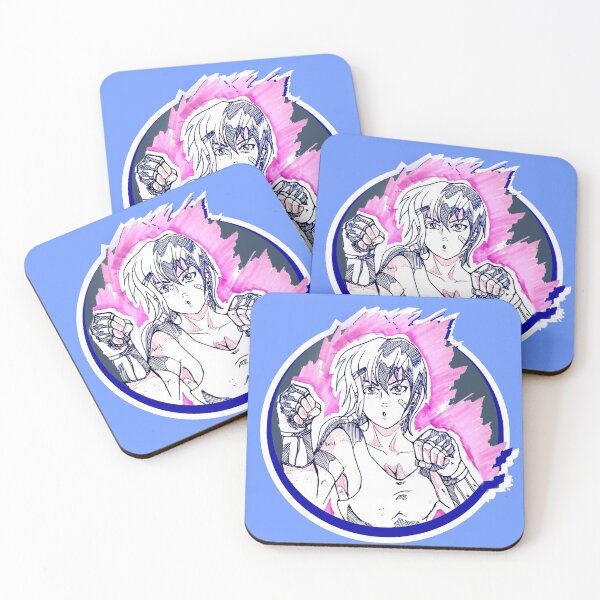 Item preview, Figther girl sketch  designed and sold by Estef Mos Art.