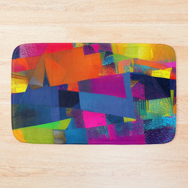 Item preview, Abstract Colorful Cubism designed and sold by calibrit.
