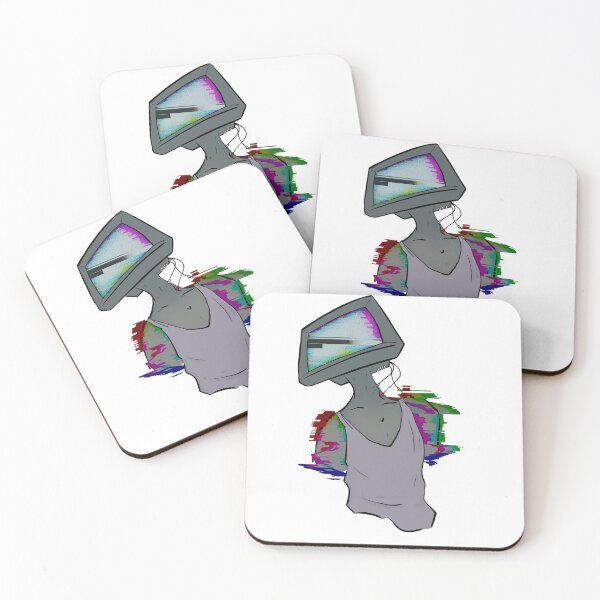 Item preview, Glitched out Tech boy designed and sold by _ The Trinket Horde _.
