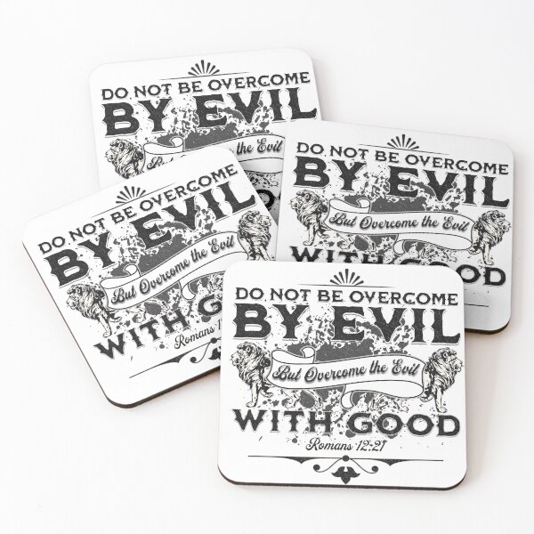 Item preview, Do Not Be Overcome By Evil, But Overcome Evil With Good - Torah Bible Design designed and sold by Andrew Carter.