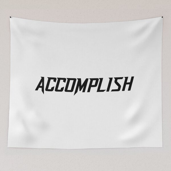 Item preview, Accomplish - Inspirational Quotes Anime Best Anime Quotes designed and sold by Chrstie Chen.
