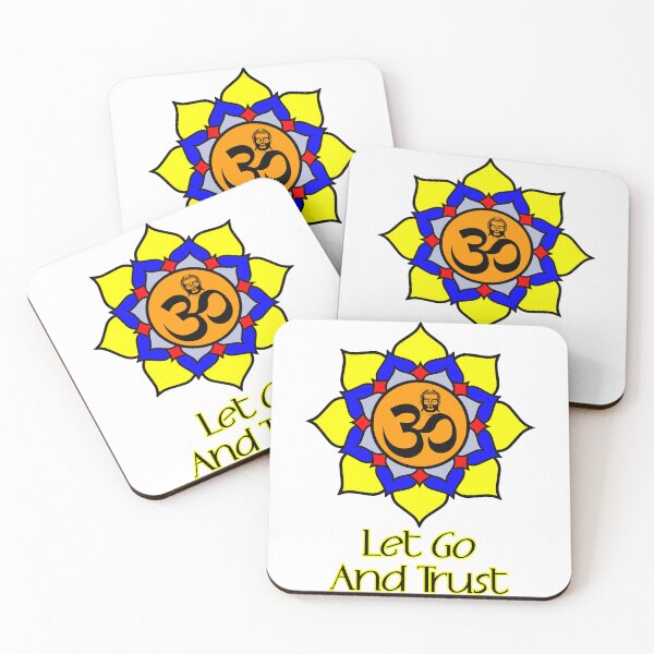 Item preview, 'Let Go and Trust' Buddhist Designs - Karma Collection designed and sold by Ridiculam Toga.