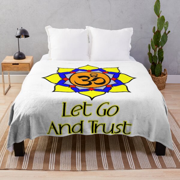 Item preview, 'Let Go and Trust' Buddhist Designs - Karma Collection designed and sold by Ridiculam Toga.