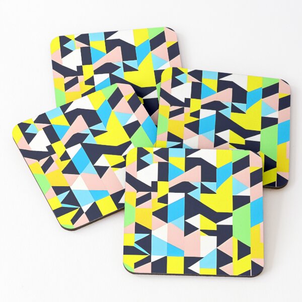 Item preview, Abstract Colorful Chaos Geometric designed and sold by calibrit.