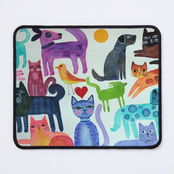 Item preview, Dogs Cats and birds designed and sold by Karin Zeller.